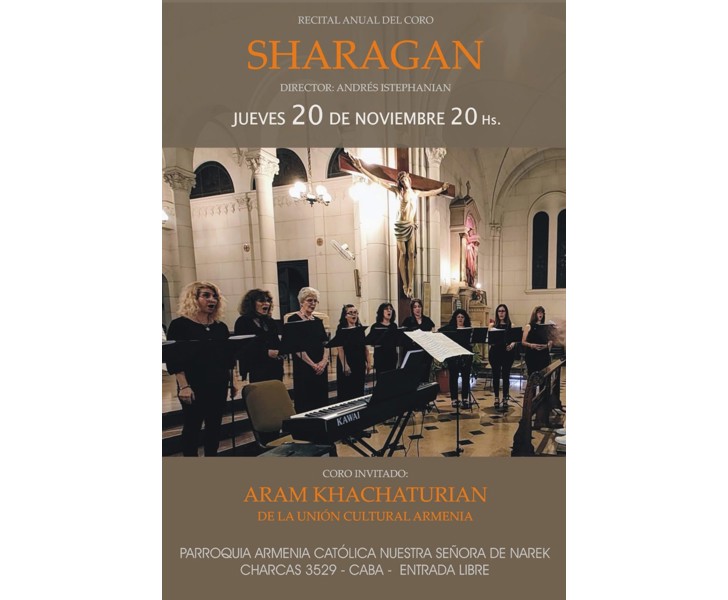 Recital Anual del Coro Sharagan