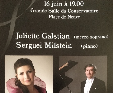 Recital Juliette Galstian (mezzo-soprano)