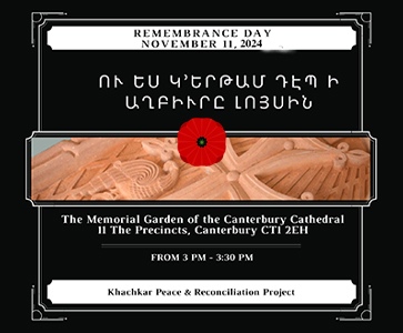 Remembrance Day Commemoration At Canterbury Cathedral