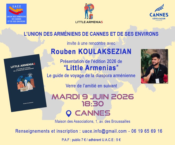 Benjamin Rouben Rencontre avec Rouben Koulaksezian, auteur du projet