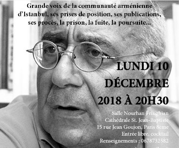 Rencontre-débat avec Sevan Nichanian