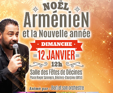 Repas dansant pour le Noël Arménien