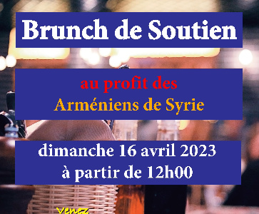 Brunch de soutien en faveur des Arméniens de Syrie à la M.C.A. d’Issy-les-Moulineaux