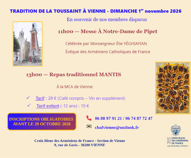 Repas traditionnel MANTIS