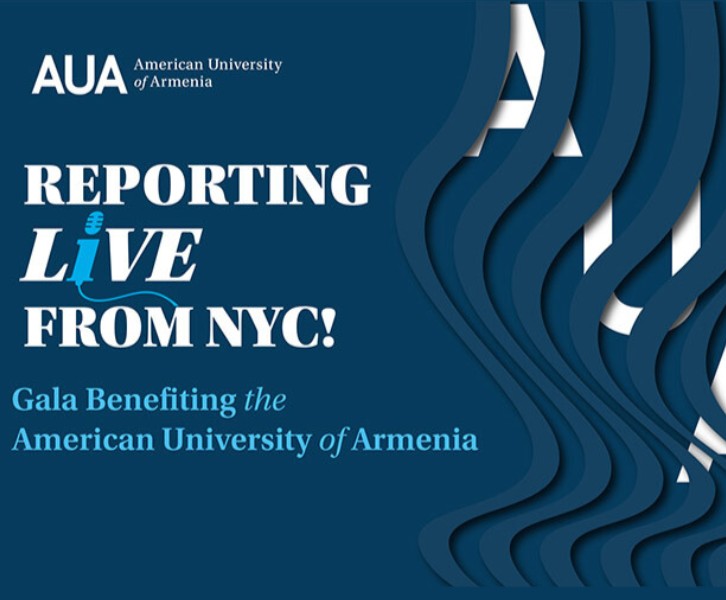 Reporting Live from NYC! Gala Benefiting the American University of Armenia