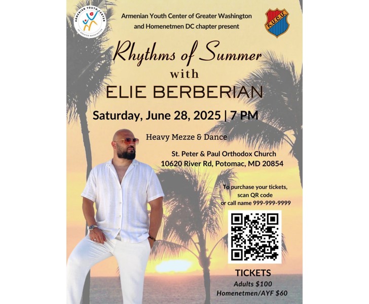 Rhythms of Summer with Elie Berberian