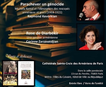 Rose de Diarbékir - Rencontre-dédicaces à la Cathédrale Ste Croix des Arméniens