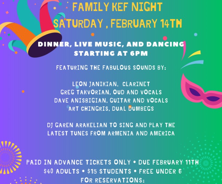 Sainrs Vartanantz Poon Paregentan Dinner-Dance