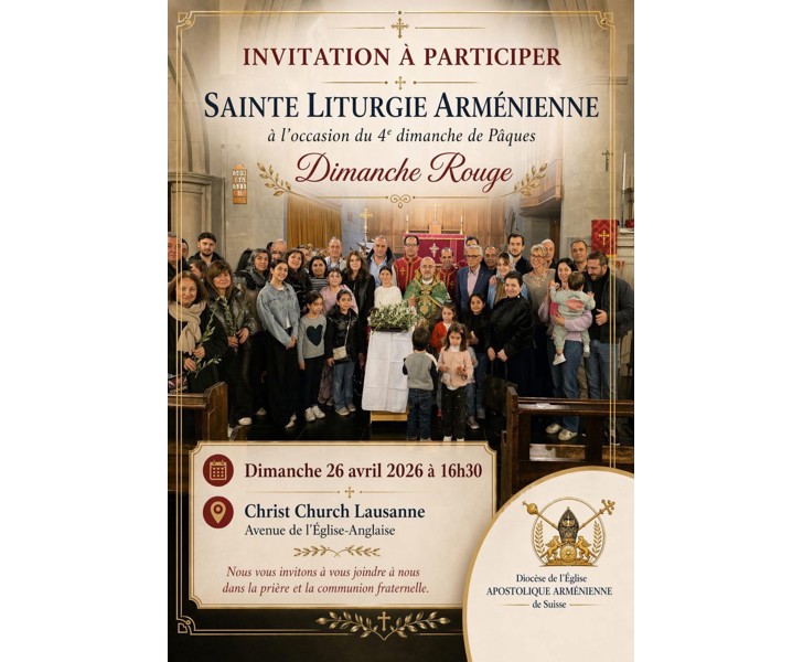 Sainte Liturgie Arménienne