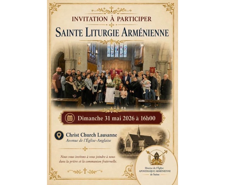Sainte Liturgie Arménienne
