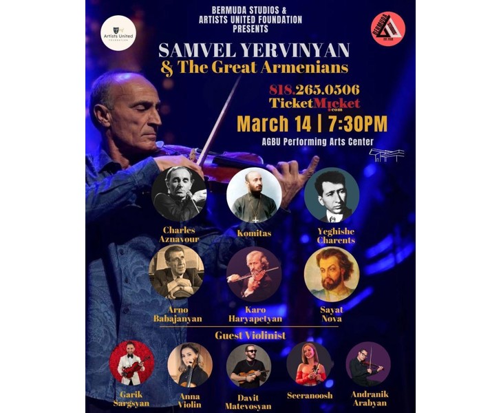 Samvel Yervinyan & The Great Armenians