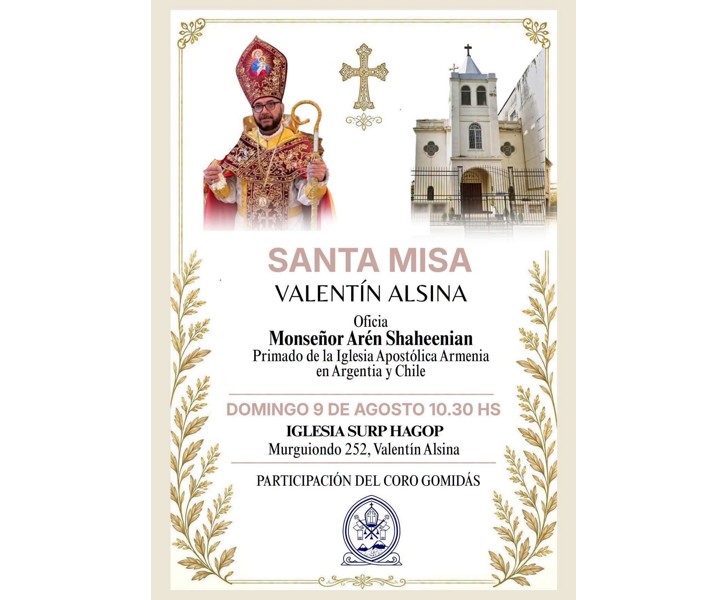 Santa Misa Valentín Alsina