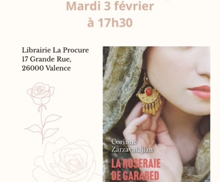 Séance de dédicaces avec Corinne Zarzavatdjian