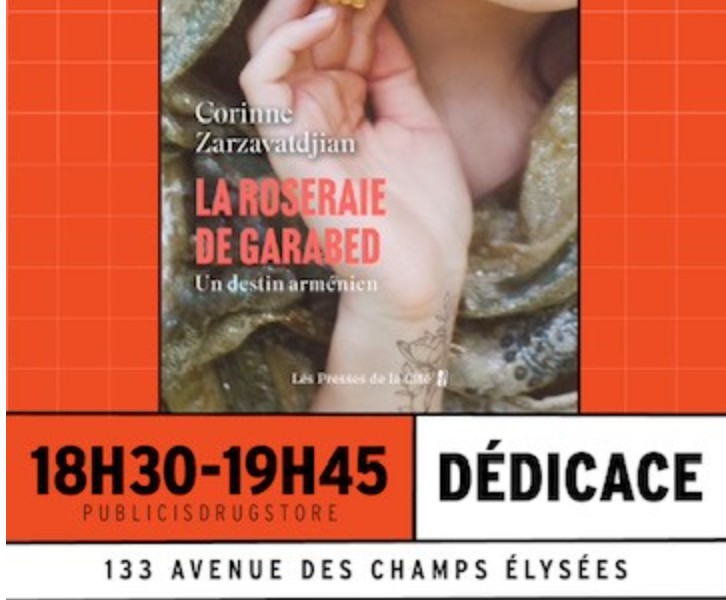 Séance de dédicaces avec Corinne Zarzavatdjian