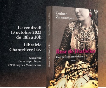 Rose de Diarbékir - Dédicaces à Issy Les Moulineaux