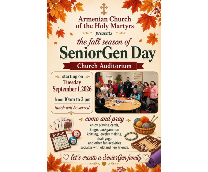 SeniorGen Day - Fall Season