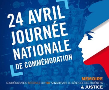 Commémoration du Génocide des Arméniens à Nice