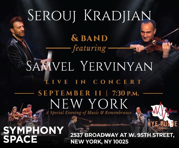 Serouj Kradjian and Band Featuring Samvel Yervinyan 