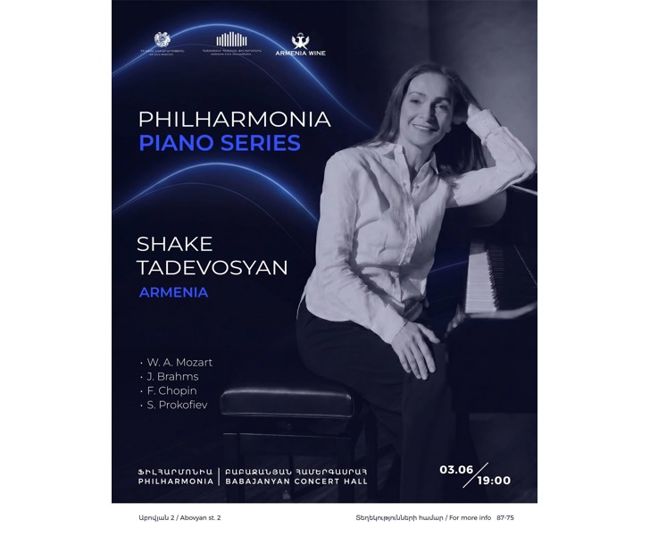 Shake Tadevosyan - Philharmonia Piano Series