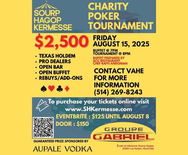SHK2025 Charity Poker Tournament