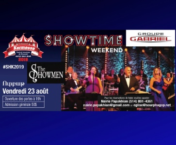 Showtime with The Showmen - Sourp Hagop Kermesse