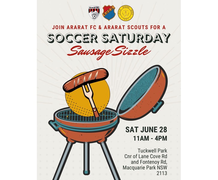 Soccer Saturday Sausage Sizzle