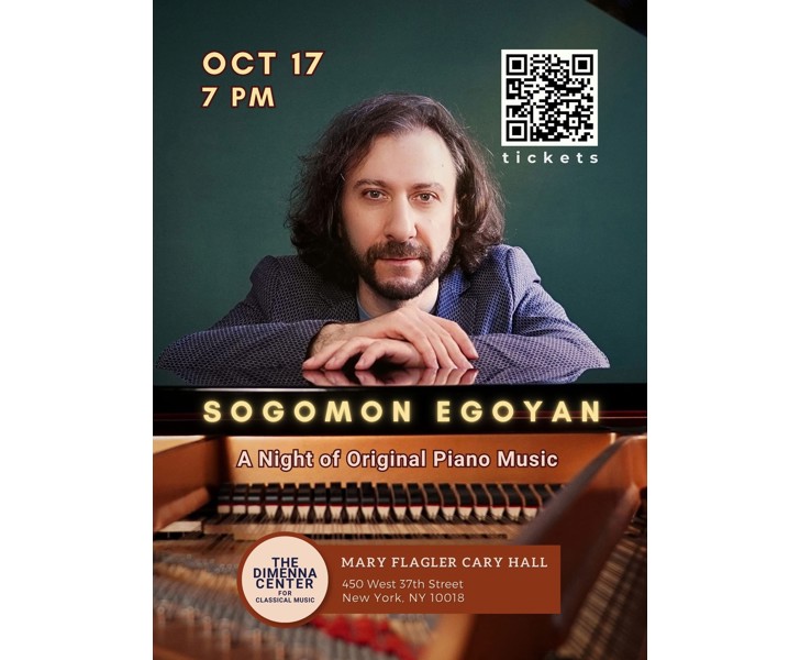 Sogomon Egoyan - A Night of Original Piano Music