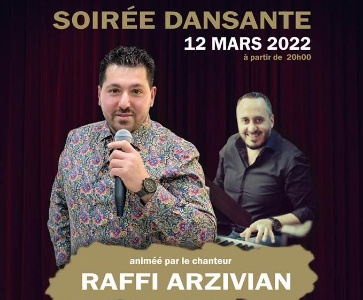 Soirée dansante avec Raffi ARZIVIAN