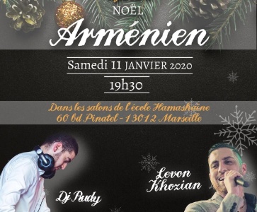 Soirée dansante Noël Arménien