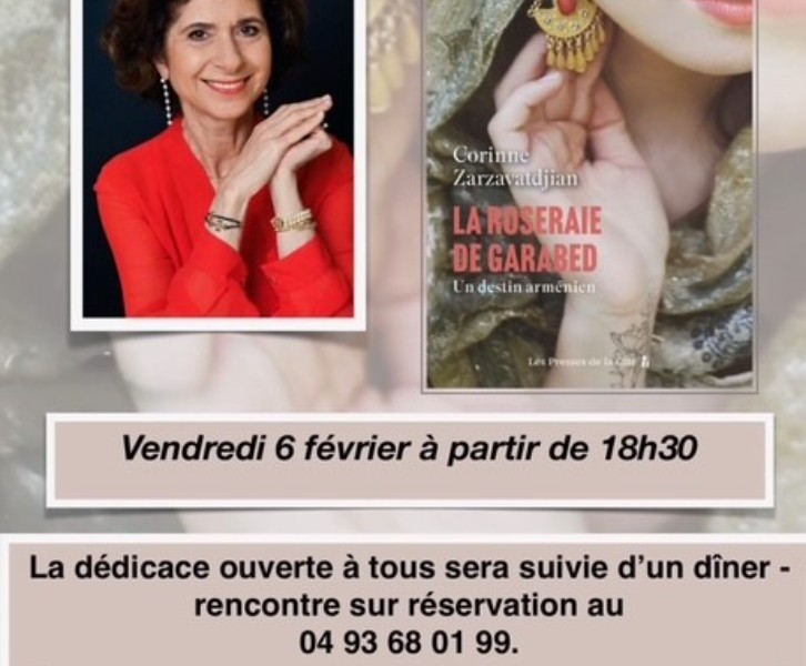 Soirée dédicaces et dîner