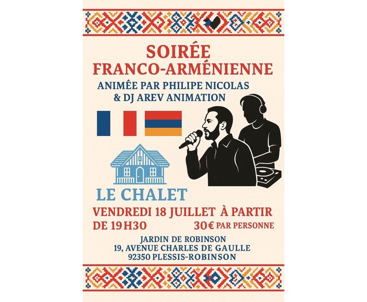 Soirée Franco-Arménienne