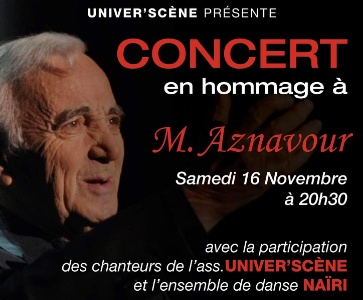 Soirée hommage Charles Aznavour
