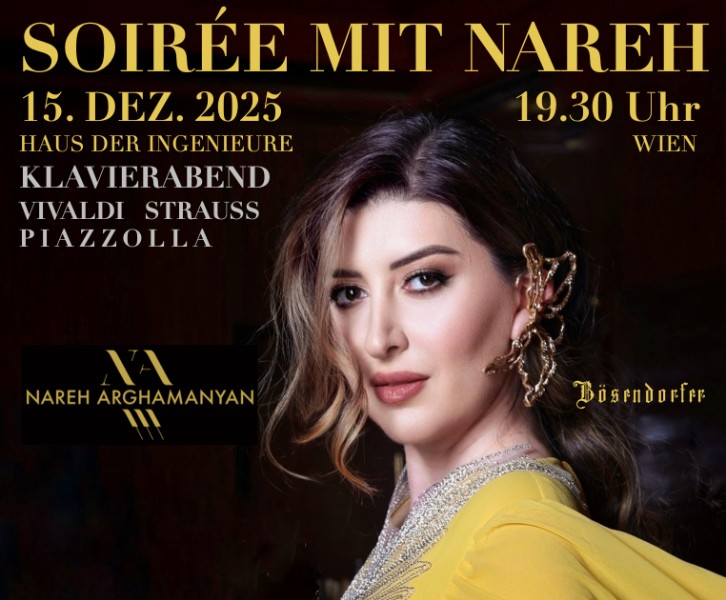Soirée mit Nareh - Klavierabend mit Nareh Arghamanyan
