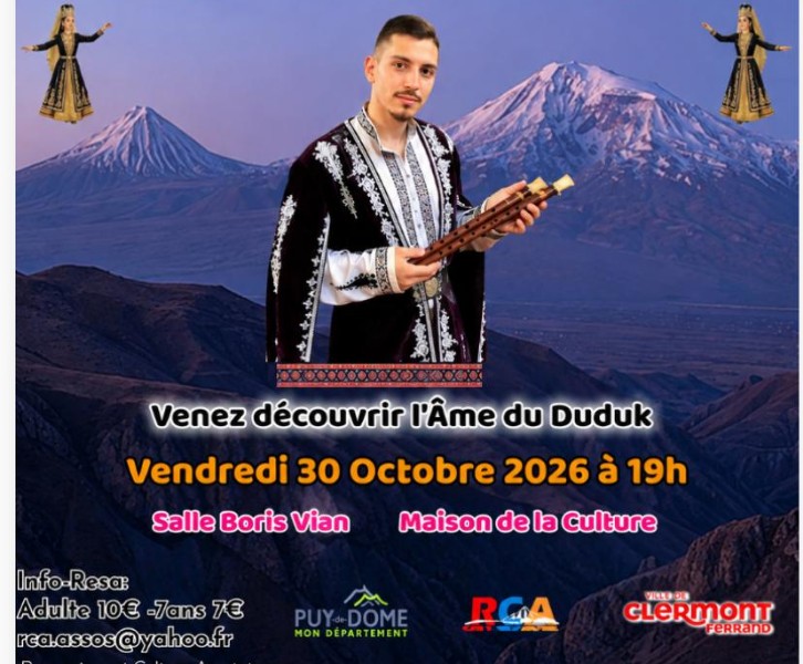 Soirée musique et danse arméniennes