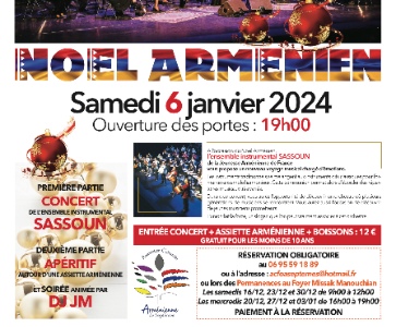  Soirée Noël Arménien - concert - Septèmes-les-Vallons