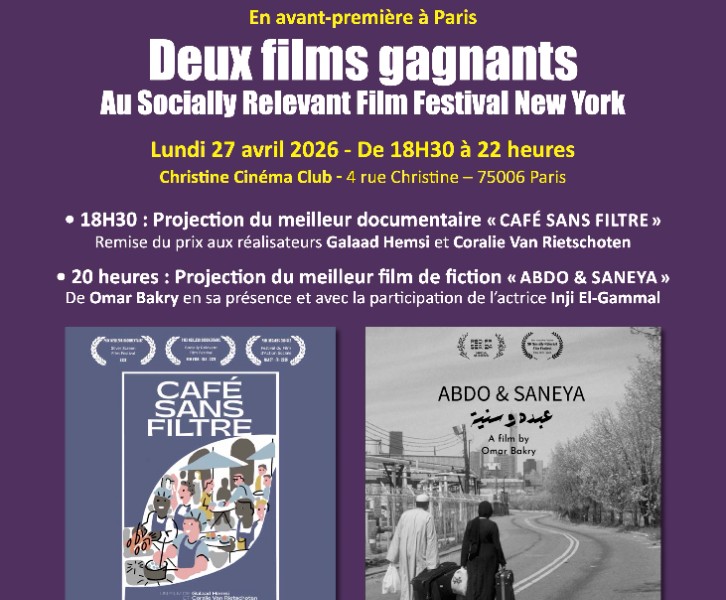 Soirée Nouveaux regards sur l'insertion - 27 avril 2026 - Christine Cinéma Club