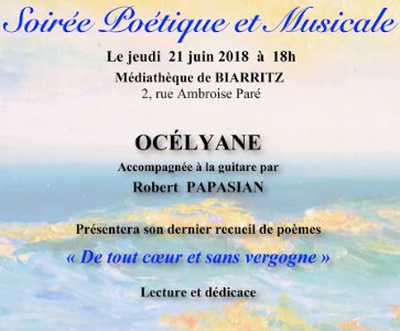 Soirée Poétique et Musicale