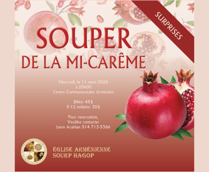 SOUPER DE LA MI-CARÊME