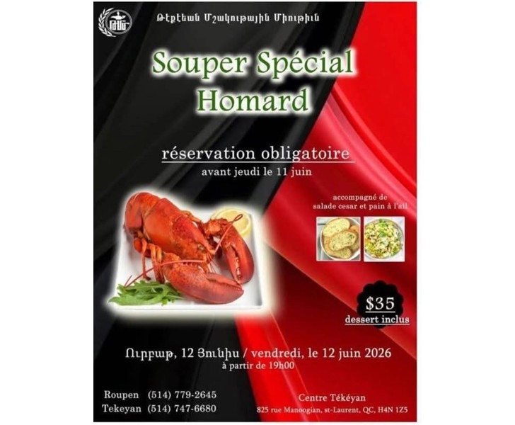 Souper Spécial Homard