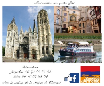 Sourires d’Arménie vous emmène à Rouen! 
