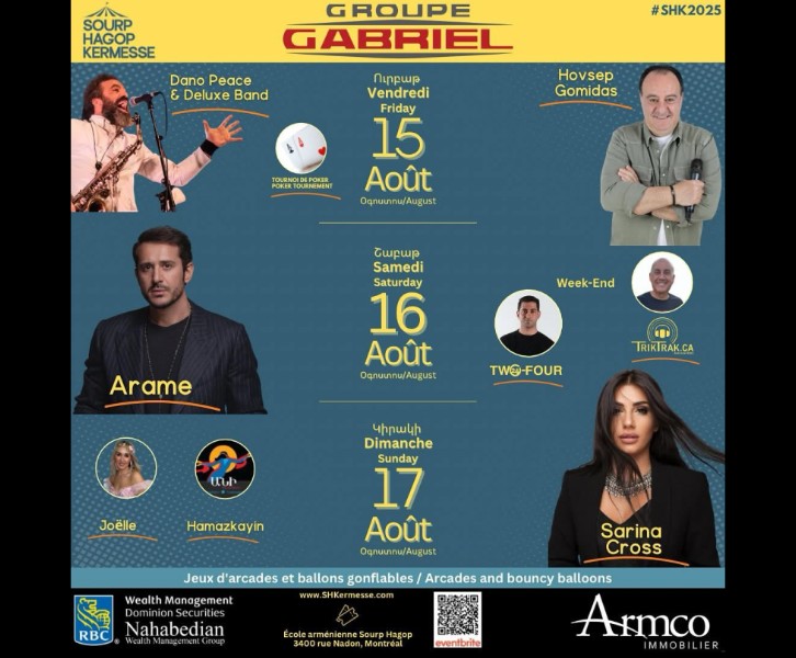 Sourp Hagop Annual Kermesse - SHK2025