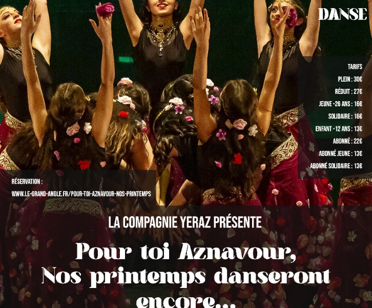 Spectacle de danse de la compagnie Yeraz