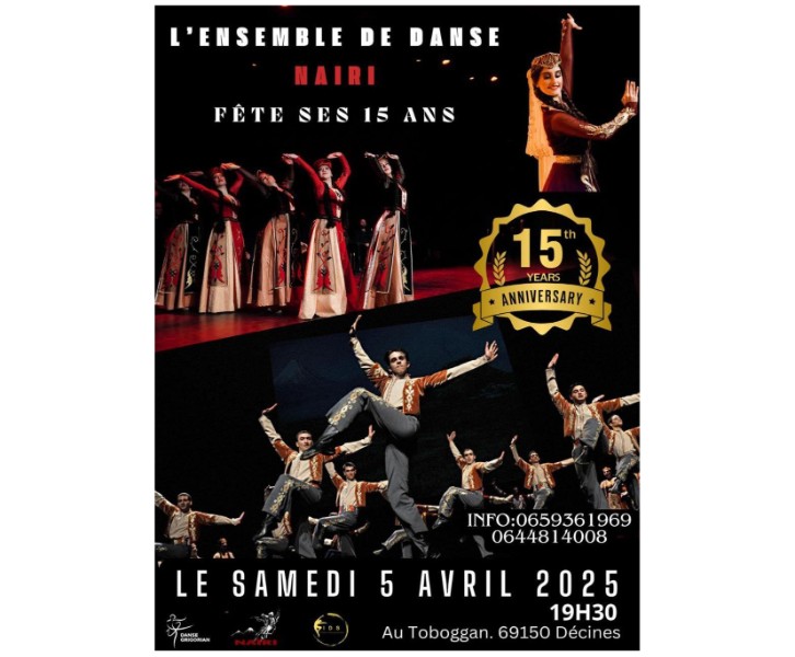 Spectacle de danse traditionnelle arménienne