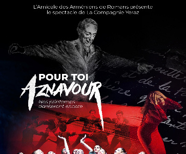 Spectacle de Yeraz "Pour toi Aznavour"