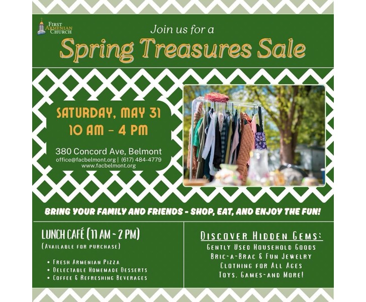 Spring Treasures Sale