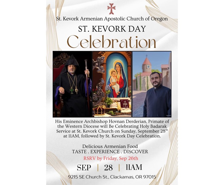 St. Kevork Day Celebration