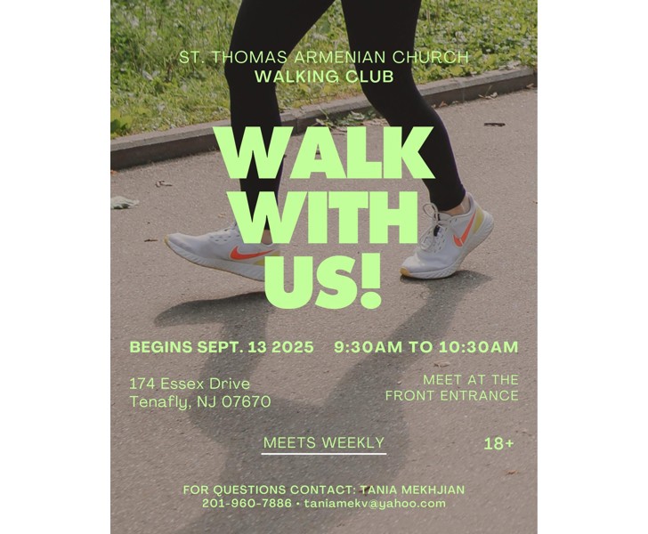 St. Thomas Armenian Church Walking Club