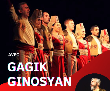 Stage de danse arménienne avec Gagik Ginosyan 