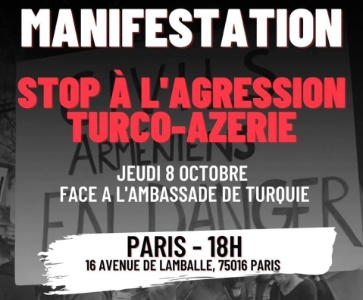 Stop à l'agression turco-azérie