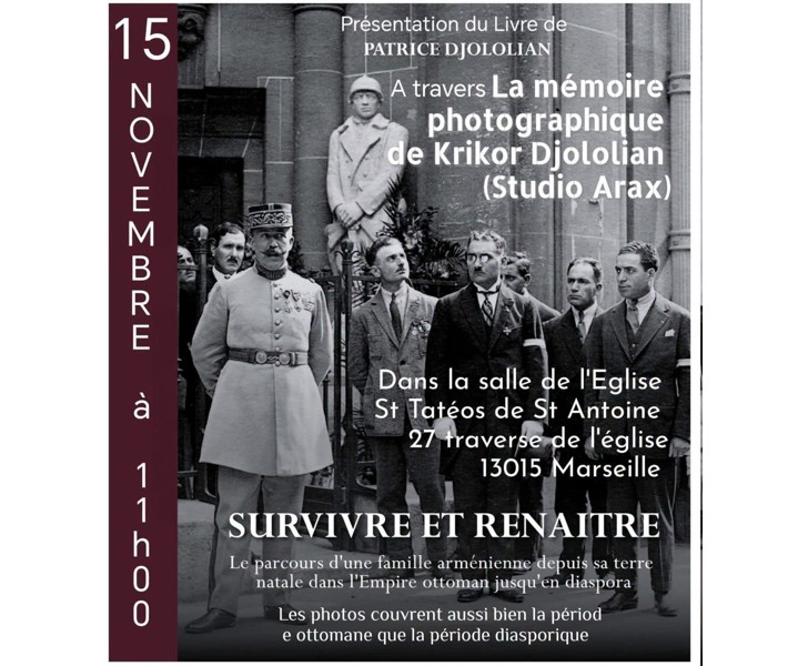 Survivre et Renaître - Présentation du Livre de Patrice Djololian